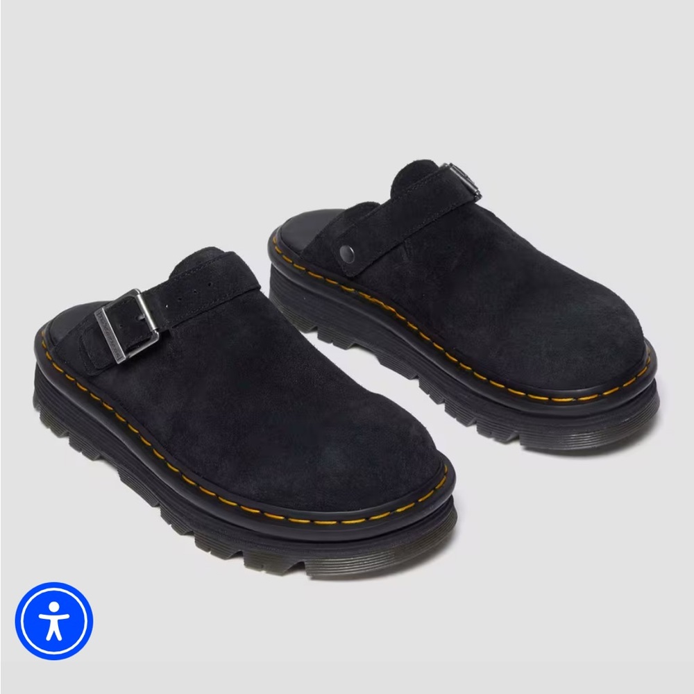 Dr. Martens zebzag mules